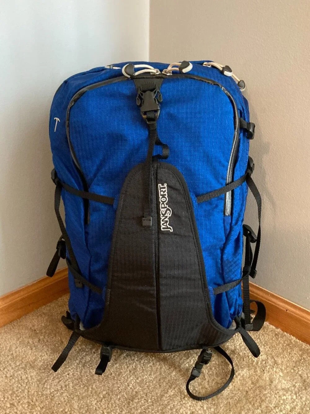 Vintage Jansport Large Hiking Backpack Blitz 20 Technical Backcountry H2O